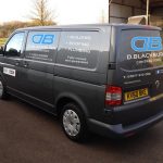 D Blackburn Contractors van