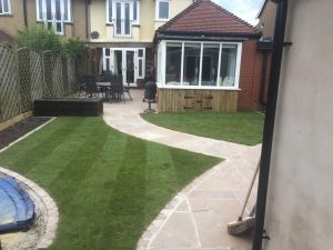 Garden landscaping